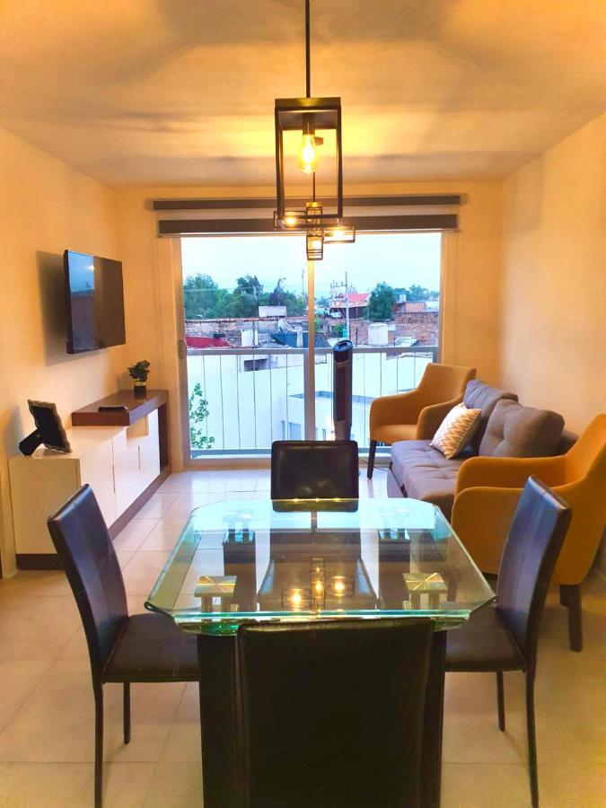 Departamento Nuevo Y Centrico Con Ambiente Familiar En Guadalajara Apartman Kültér fotó